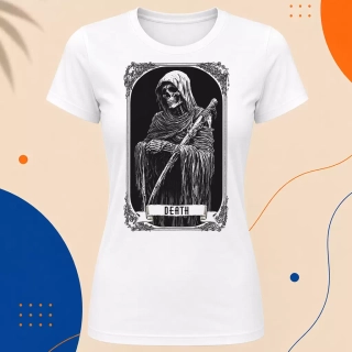 Dámské tričko - Death - Smrt - Tarot - Velká arkána